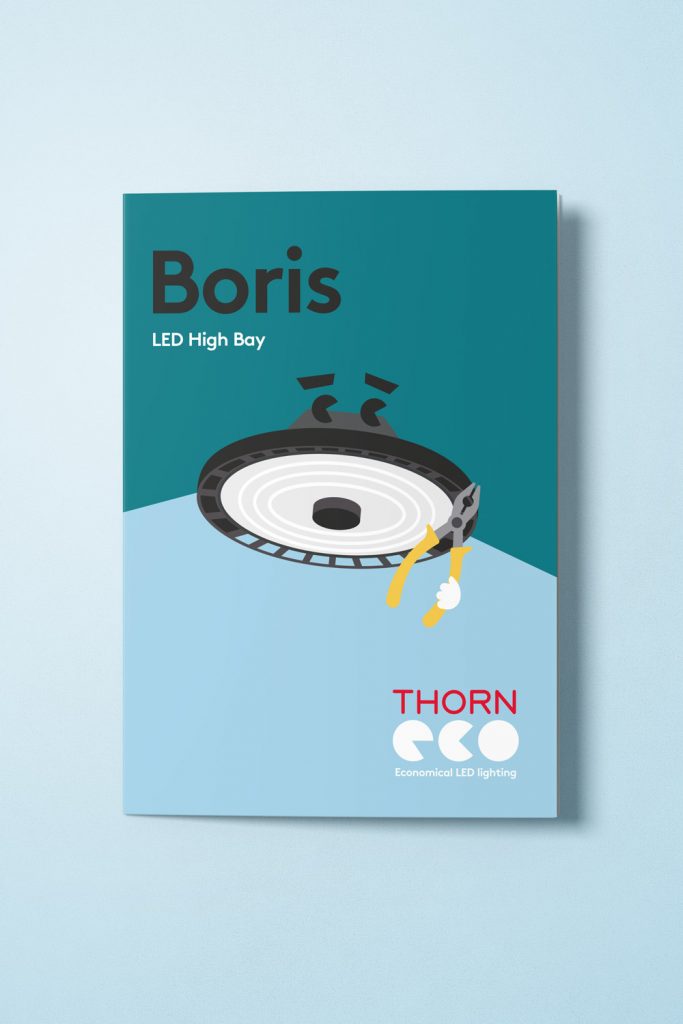 Werbekampagne – Thorn Eco – Leaflet Boris