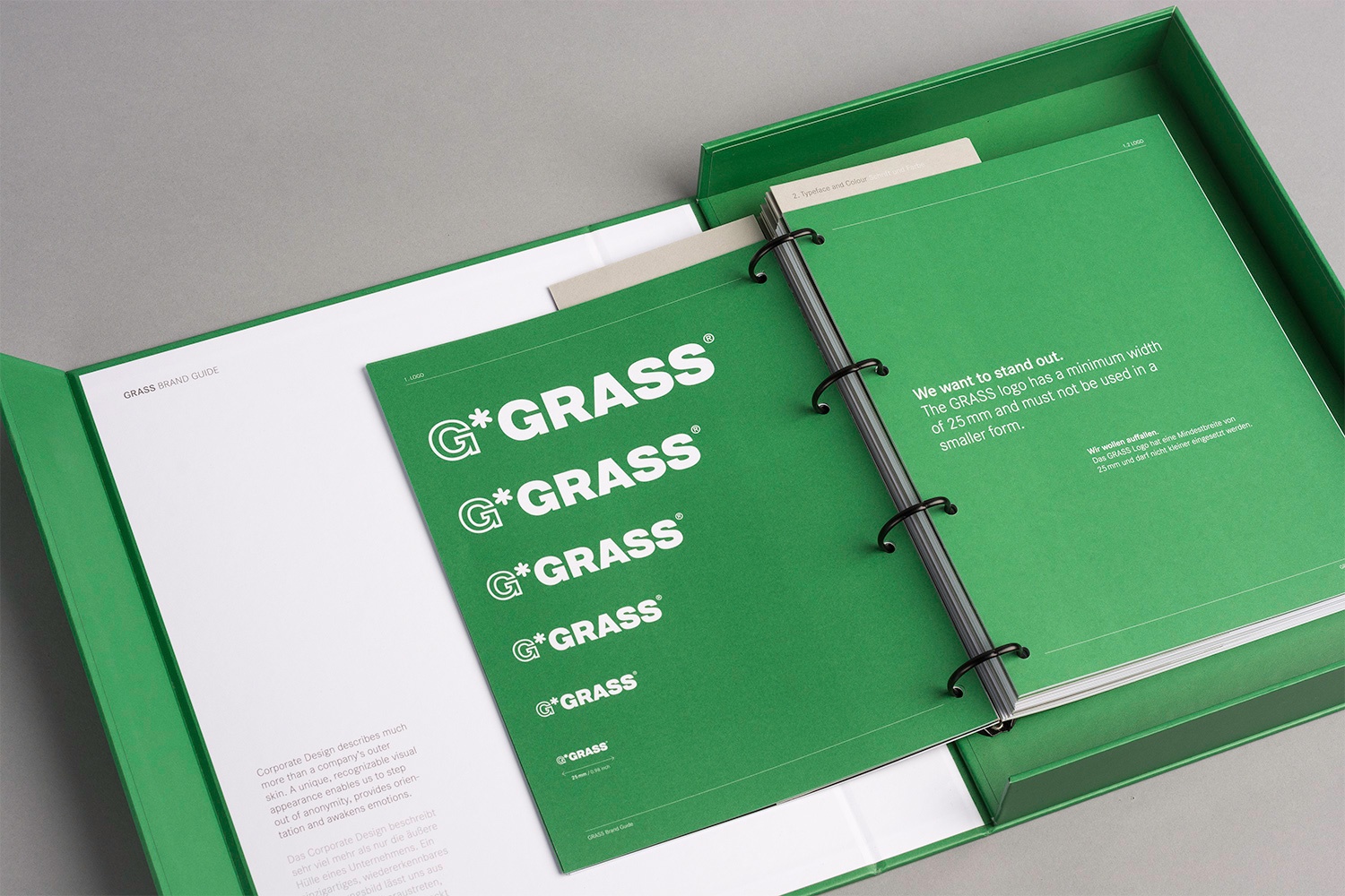 Strategie und Beratung, Corporate Identity - Corporate Design Manual von Grass