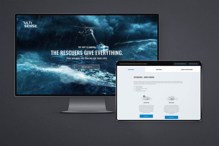 Integriertes Marketing – Safran Vectronix – Landingpage Ultisense