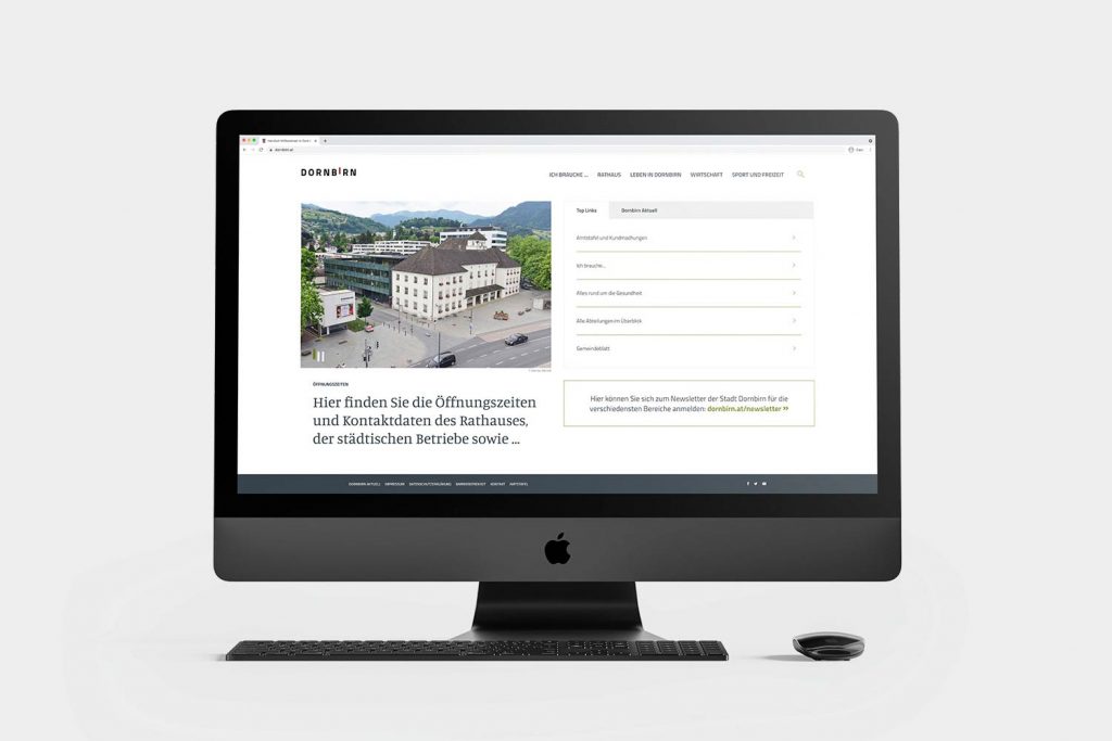 Website der Stadt Dornbirn – Homepage