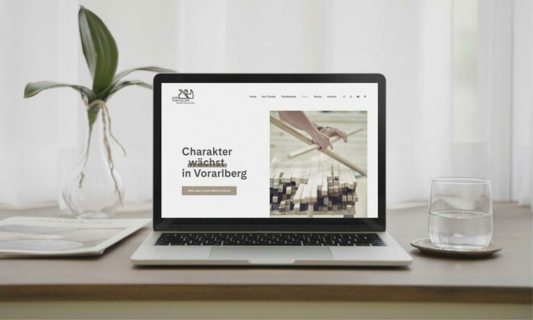 Webdesign + Programmierung – Tischler Vorarlberg Website