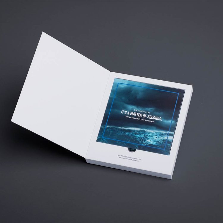 Integriertes Marketing – Safran Vectronix – Ultisense - Sound-Mailing und Packaging