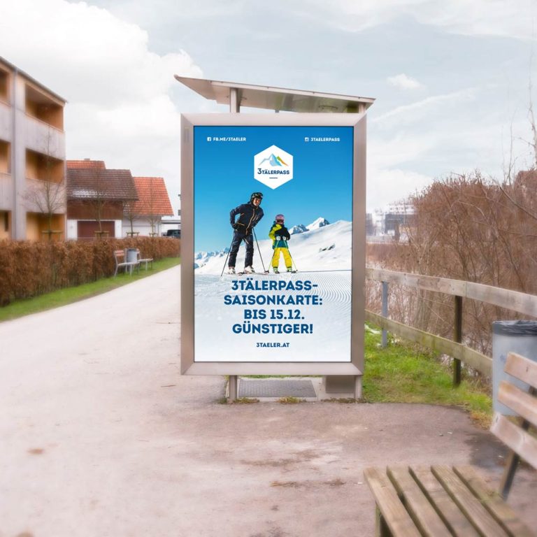 13191_3Taeler_01 3Tälerpass-Werbekampagne: Out of Home, City Light