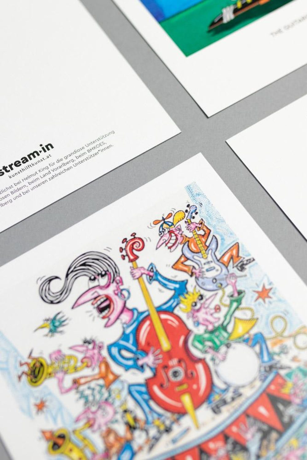 Digitales Marketing – Kunst Hilft Kunst – Kartenserie