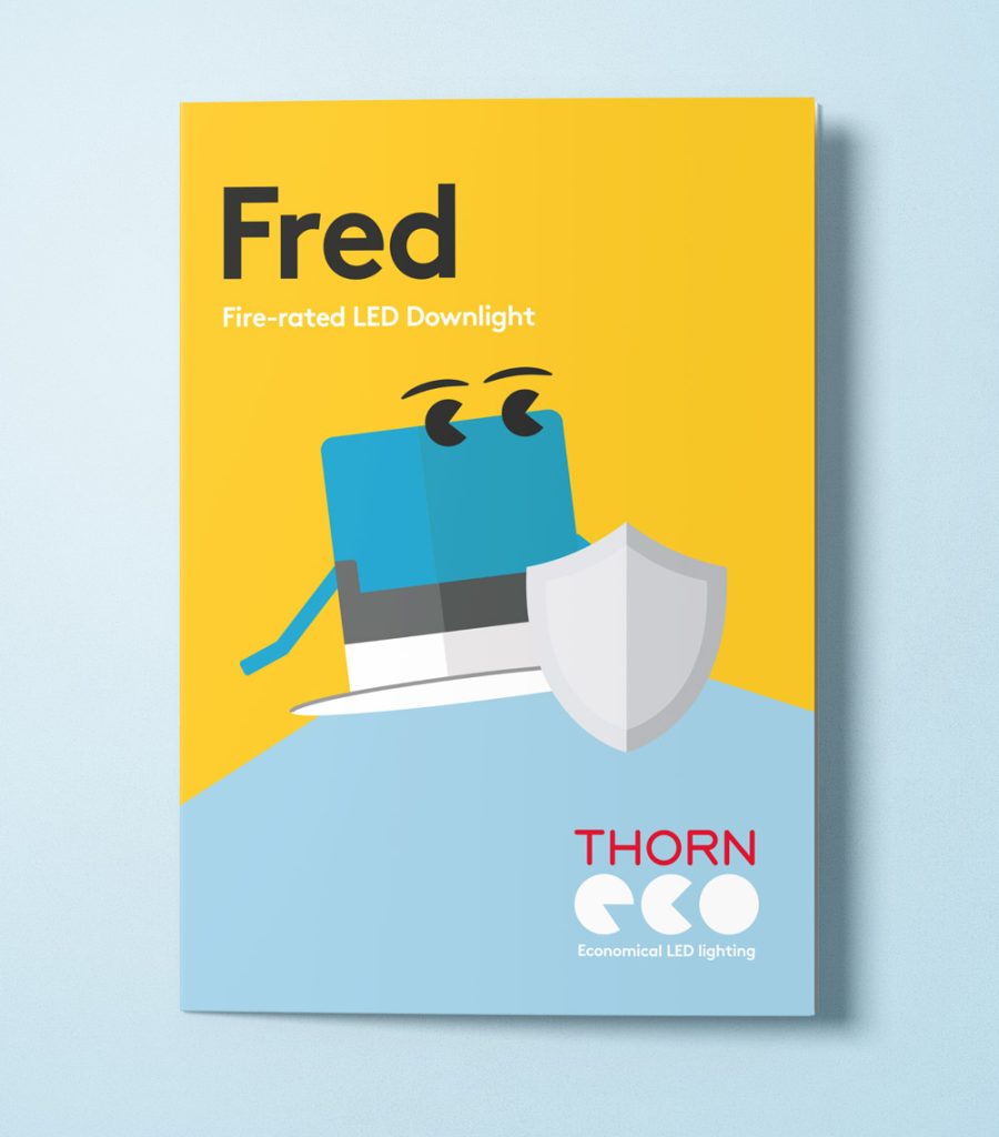 Werbekampagne – Thorn Eco – Leaflet Fred